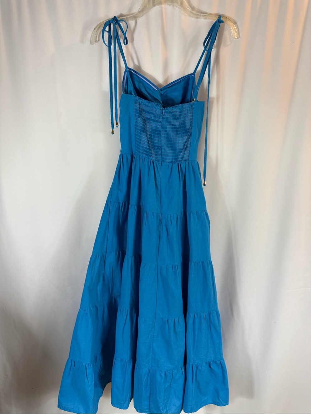 Petal and Pup Women's Lenny Maxi Dress size:S color: blue - Picture 10 of 13